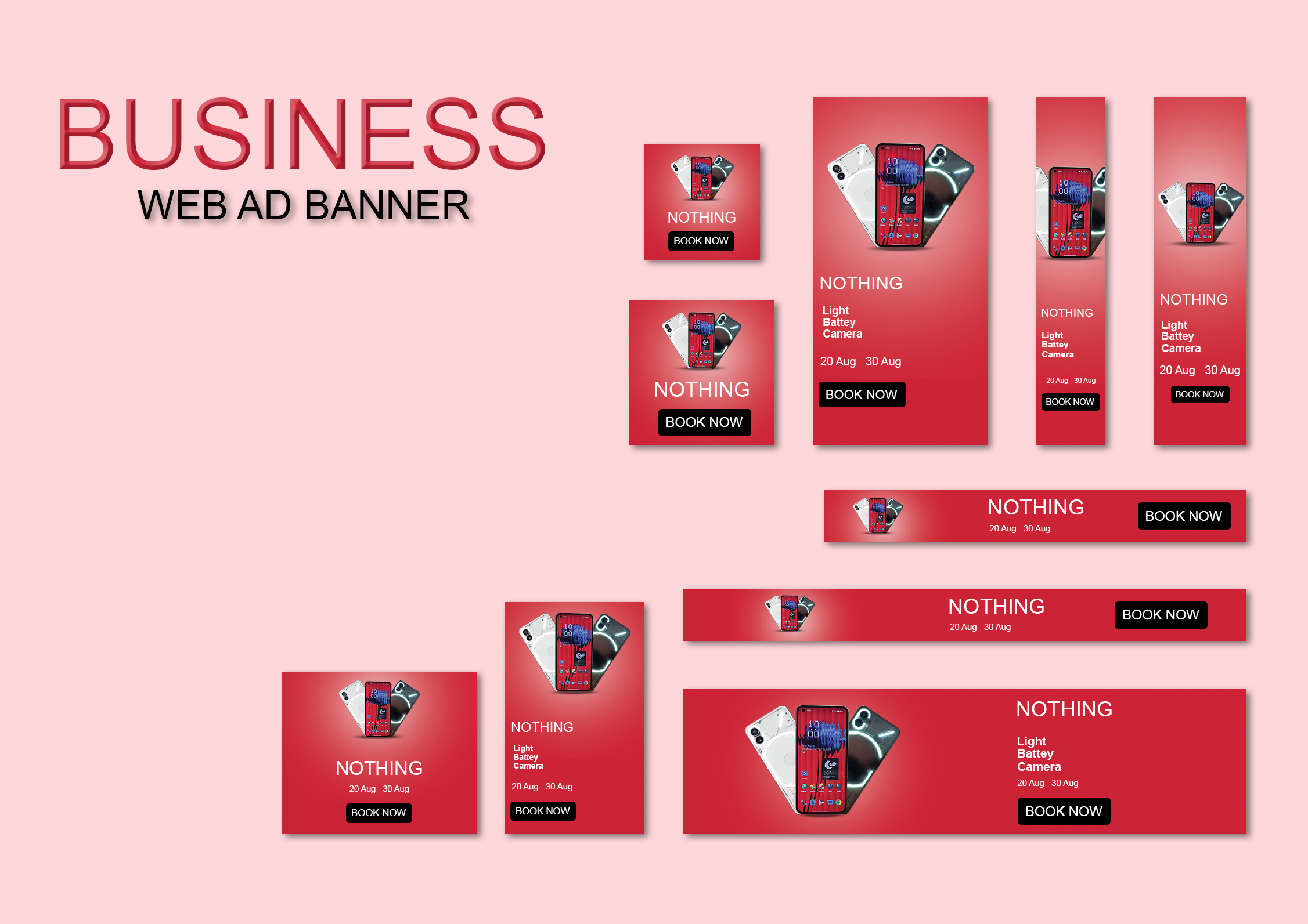 website banner design