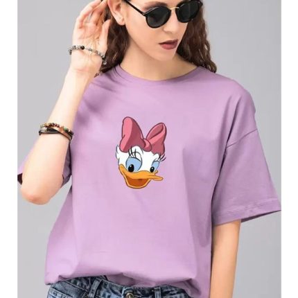 purple duck t-shirt for woman
