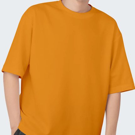 orange plane t-shirt for man